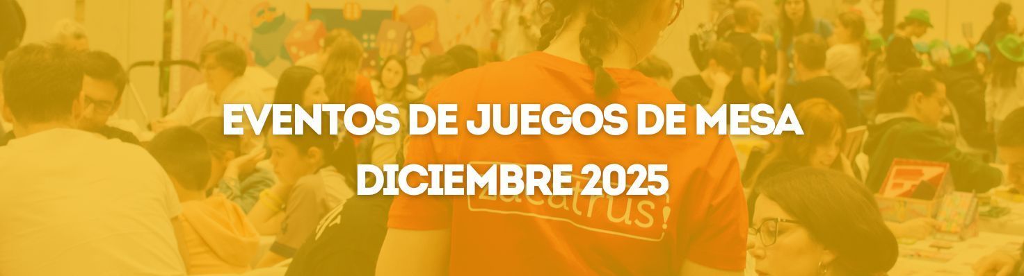 Eventos de juegos de mesa en diciembre 2025