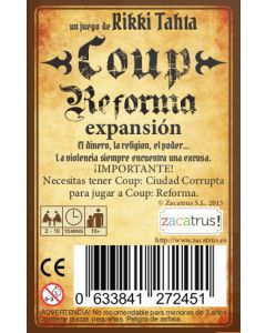 Coup Reforma es la expansión de Coup