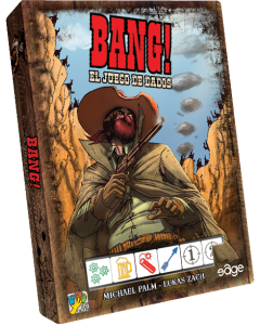 Bang! El juego de dados es una de las versiones del aclamado juego de mesa Bang!