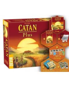 Catan Plus el juego de mesa para tenerlo todo en esta versión Catan Plus.