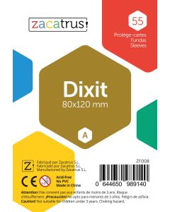 Fundas Zacatrus Dixit (80 mm X 120 mm) (55 unidades)