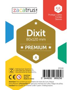 Fundas Zacatrus Dixit premium (80x120mm) (55 unidades)