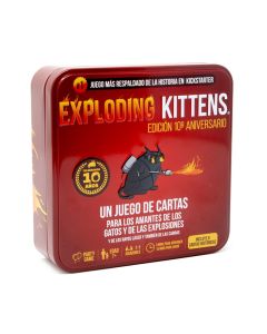 "Exploding Kittens: Edición 10º Aniversario", juego de cartas