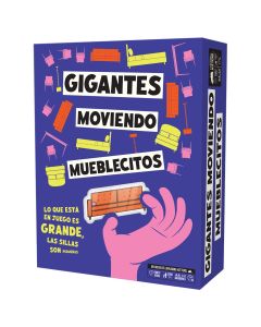 "Gigantes Moviendo Mueblecitos", juego de cartas