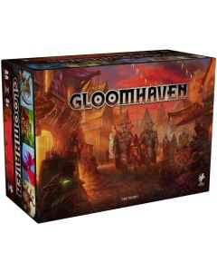 Gloomhaven juego de mesa con miniaturas