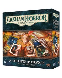 "Arkham Horror: La Conspiración de Innsmouth - Expansión de Investigadores", juego de cartas