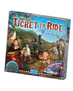 "Aventureros al Tren: Iberia y Corea del Sur", juego de tablero