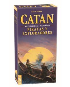Catan: Piratas y Exploradores 5 - 6 jugadores expansión para el juego de mesa Catán