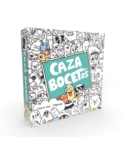 "Caza Bocetos", juego de tablero
