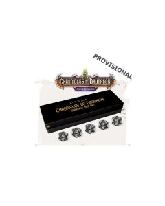 "Crónicas de Drunagor, La Era de la Oscuridad: Darkness Dice Set", accesorios del juego básico