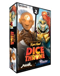 "Dice Throne: Monje Vs Paladín", juego de tablero