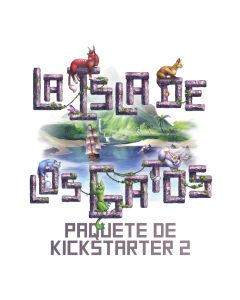 "La Isla de los Gatos: Paquete de Kickstarter 2", juego de tablero