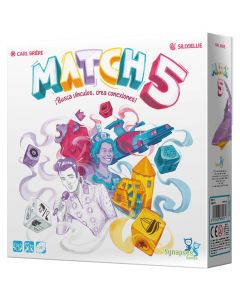 Match 5 juego de mesa de palabras