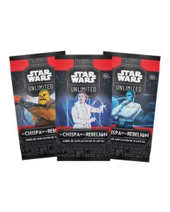 Sobres del juego "Star Wars Unlimited: La Chispa de la Rebelión"