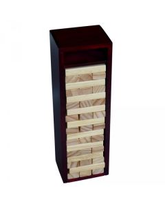 La torre de Aquamarine con estuche de madera
