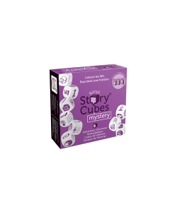Story Cubes Mystery es un juego de dados donde la imaginación juega el papel más importante. 