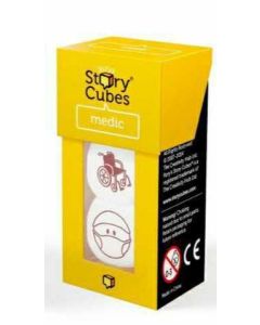 Story Cubes Médico es un juego de dados para dejar volar tu imaginación inventando historias