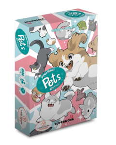 "Super Kawaii Pets", juego de cartas