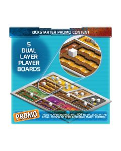 Tableros de juego para el juego de mesa Terraforming Mars con los que dar más elegancia a tus partidas.