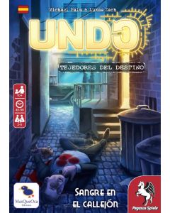 UNDO 3 Sangre en el Callejón juego de mesa de Escape