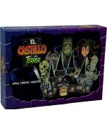 El Castillo del Terror es un juego de mesa del maestro Manu, con cartas de monstruos con las que tendrás que conseguir diferentes objetos para atrapar a los monstruos.