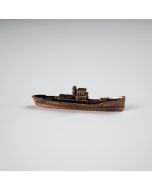 Barco de metal para el juego "Sleeping Gods"
