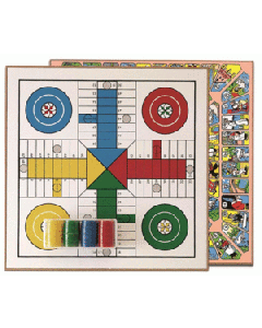 Parchís y Oca juego de mesa para 4 jugadores