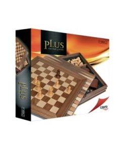 AJEDREZ - DAMAS - BACKGAMMON MARQUETERIA PLUS