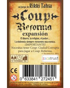 Coup Reforma es la expansión de Coup