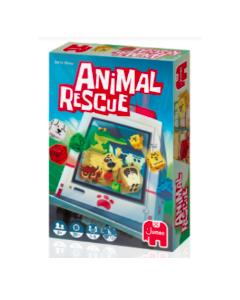 Animal Rescue juego de mesa roll and write muy divertido