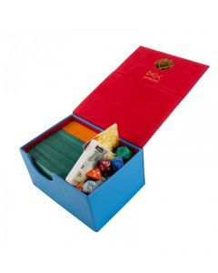 Caja de mazo para cartas Dex Protection Creation Line Medium - Para 100 cartas. Color Azul