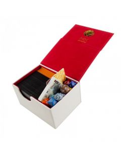 Caja de mazo para cartas Dex Protection Creation Line Medium - Para 100 cartas. Color Blanco