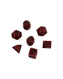 Dados Dragón Rojo