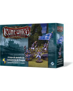 Runewars: Grupo de mando de infantería de Daqan