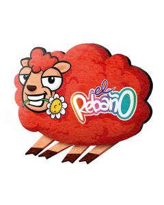 El Rebaño es un juego de cartas de Manu Sánchez ahora presentado en un bonito estuche en forma de oveja.