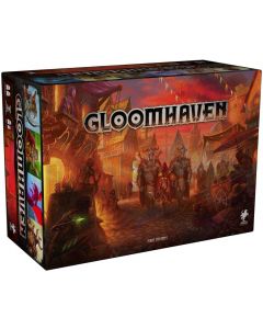 Gloomhaven juego de mesa con miniaturas