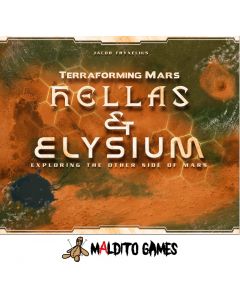 Terraforming Mars: Hellas y Elysium es una expansión para el juego de mesa Terraforming Mars.