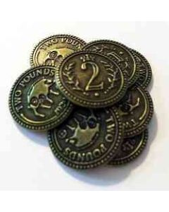 Scythe: monedas $2 (x15)