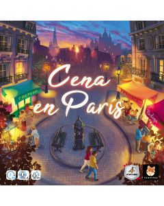 Cena en París juego de mesa de gestión de recursos
