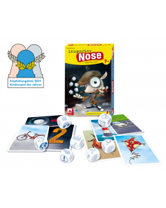 "Inspector Nose", juego de cartas y dados