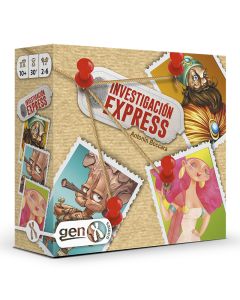 "Investigación Express", juego de tablero