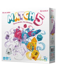 Match 5 juego de mesa de palabras