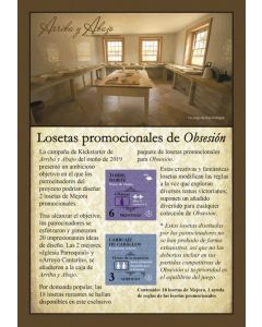 Losetas promocionales para tus partidas de "Obsesión"