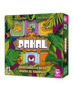 Pakal juego de mesa familiar muy divertido con el que poner a prueba tu habilidad con los rompecabezas.