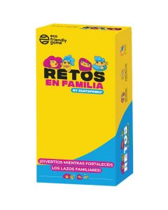 "Retos en Familia", juego de cartas