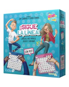 "Sigue la Línea", juego de mesa
