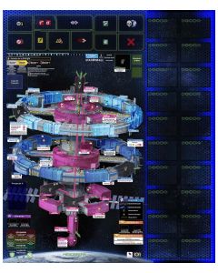Tapete de neopreno para el juego "Stationfall"