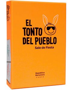 "El Tonto del Pueblo sale de fiesta", juego de cartas