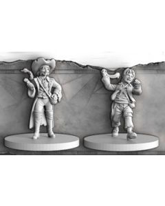 Miniaturas para el juego de mesa Skull Tales
