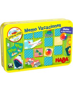 Memo Vacaciones juego magnético para viajar